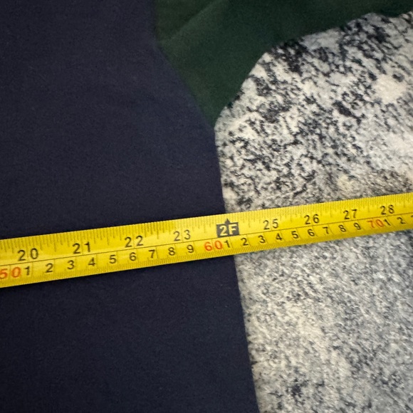 Vintage Harley Davidson Tri Color Color Block Single Stitch T Shirt - Picture 10 of 11